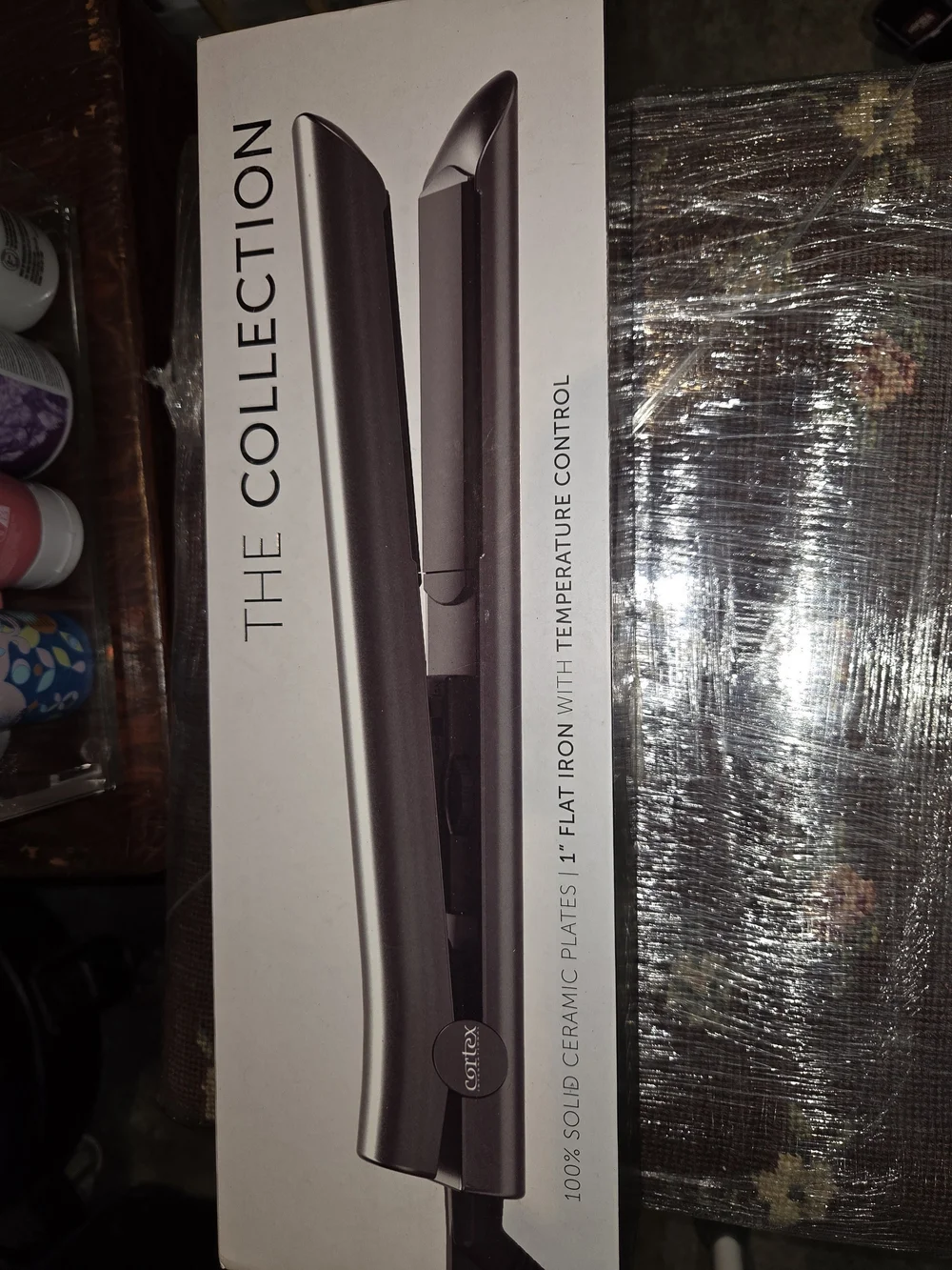 The Collection 1” Ceramic Flat Iron – Charcoal Gray